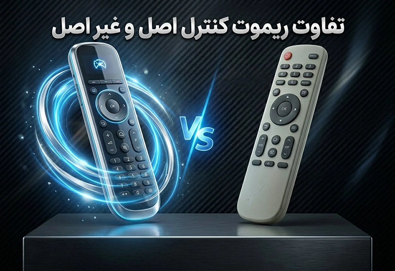 تفاوت ریموت کنترل‌های اورجینال با فیک