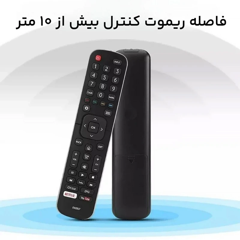 ریموت کنترل تلویزیون هایسنس مدل EN2B27 اصلی
